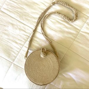 Zara Round Woven Bag